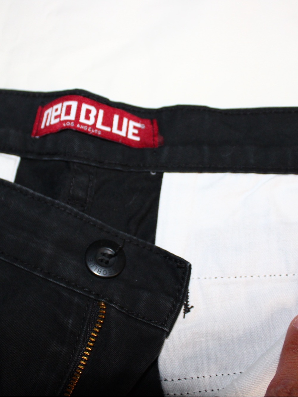 Men's Black Chino Pants — Slim Casual Fit